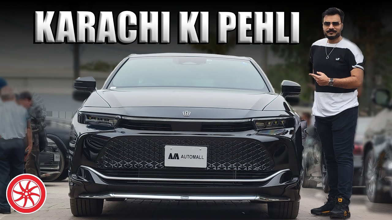 Rewrite This Title With Different Wordingkarachi's First Toyota Crown Rs