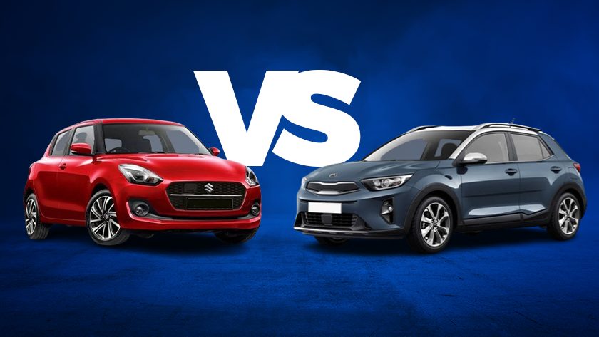 Rewrite This Title With Different Wordingsuzuki Swift Vs. Kia Stonic