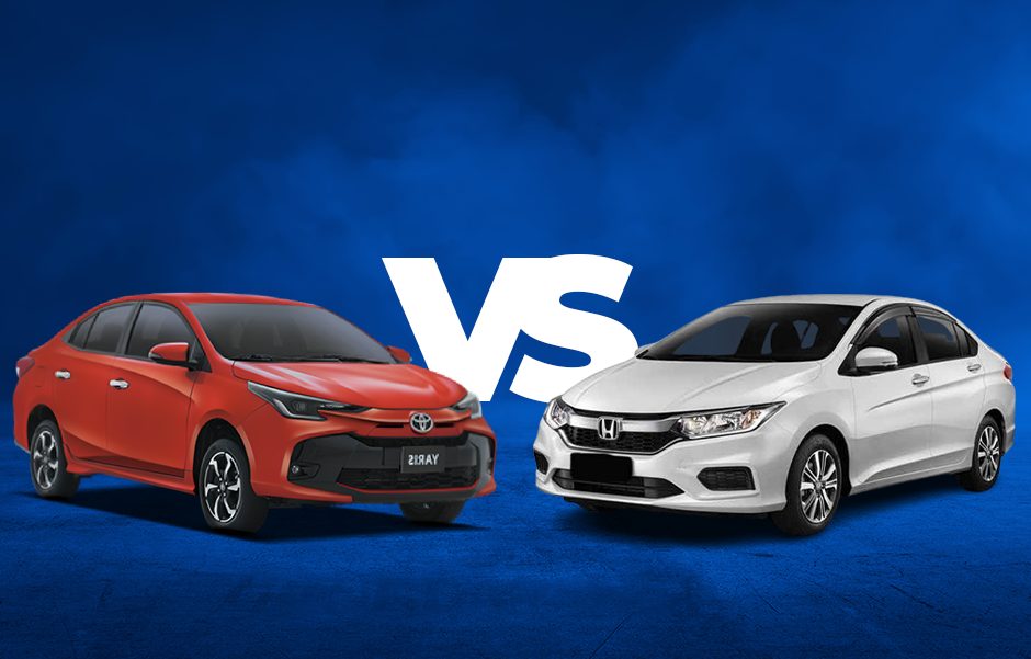 Rewrite This Title With Different Wordingtoyota Yaris Facelift Vs. Honda