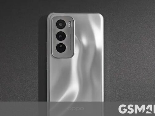 Rewrite This Title With Different Wordingglobal Oppo Reno12's Astral Silver