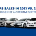 Rewrite This Title With Different Wordingcars Sales In 2021 Vs.