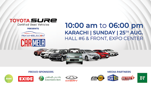 Pakwheels Car Mela Happening In Karachi