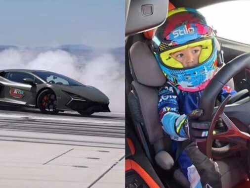 Video – 5 Year Old Driver Reaches 312 Km/h In A Lamborghini