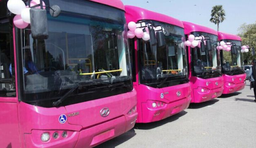 Rewrite This Title With Different Wordingislamabad Introduces Pink Bus Service