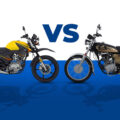 Honda Cg125 Gold Vs Yamaha Ybr125g "gold"