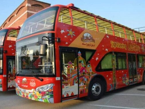 Hybrid Double Decker Bus Service Launched In Lahore