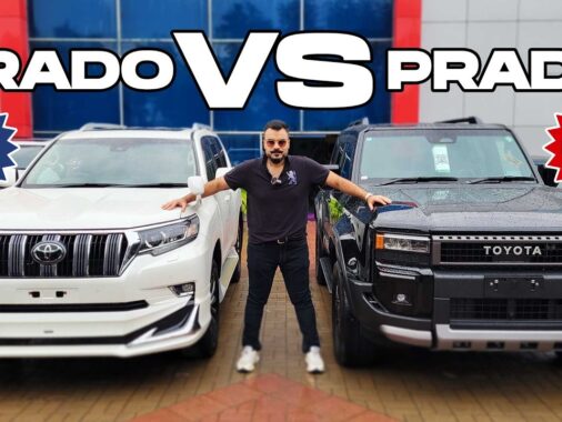 Old Prado Vs. New Prado Tug Of War Between