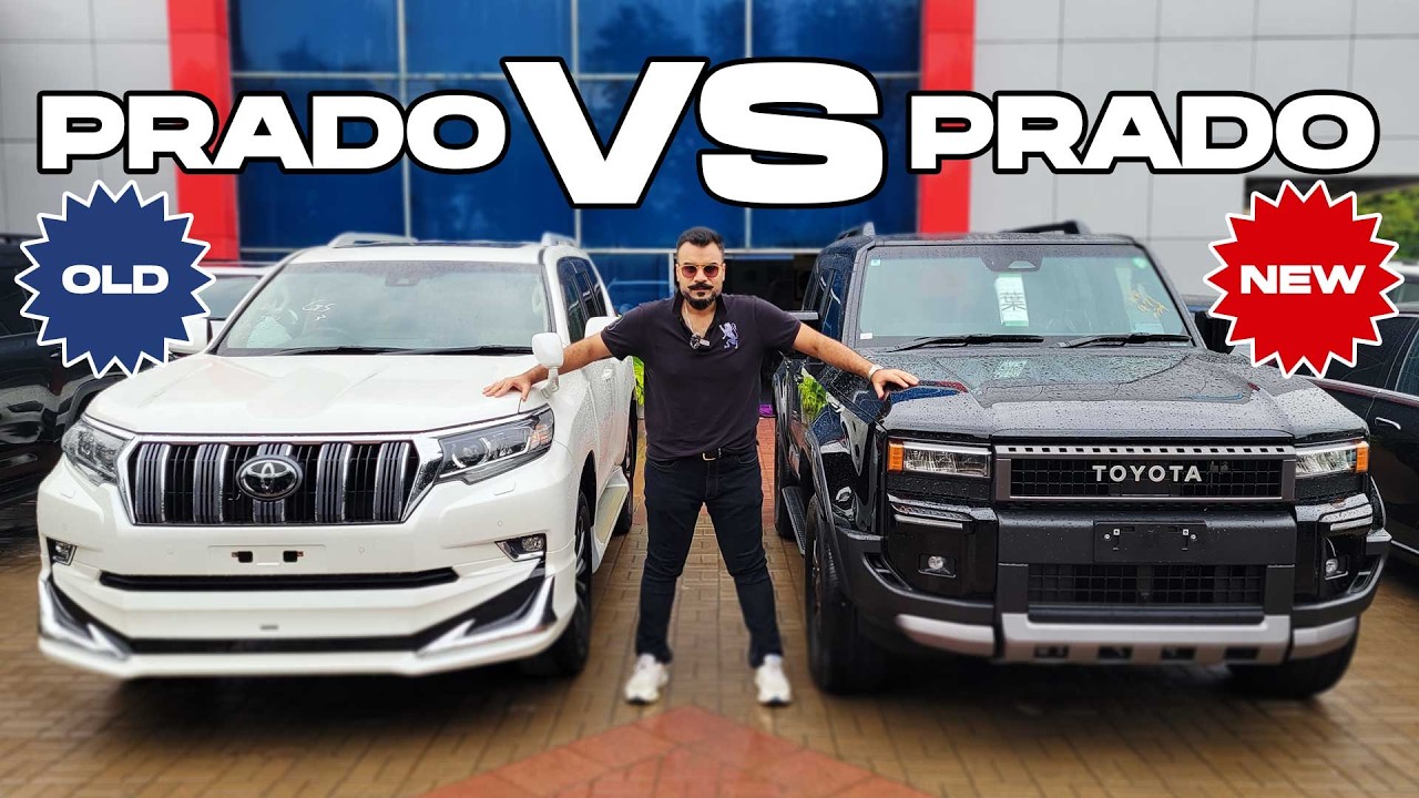 Old Prado Vs. New Prado Tug Of War Between