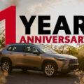 Toyota Corolla Cross 1 Year Anniversary This Offer Is Too