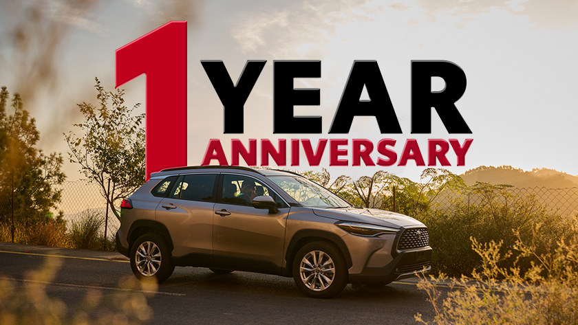 Toyota Corolla Cross 1 Year Anniversary This Offer Is Too