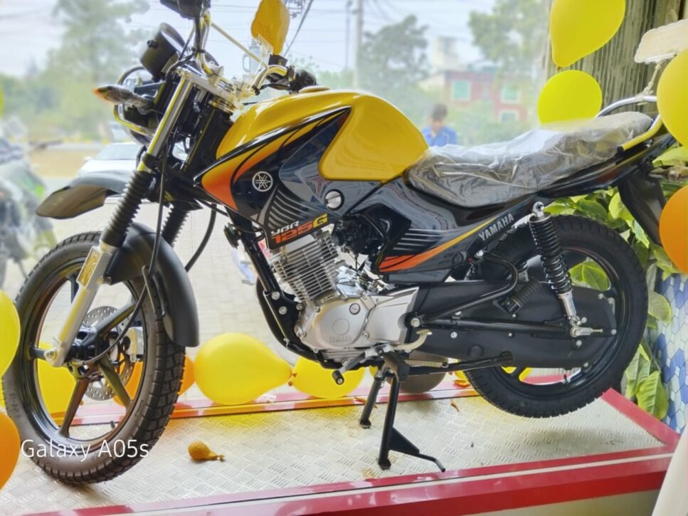 Exclusive Photos 'all New' Yellow Yamaha Ybr 125g