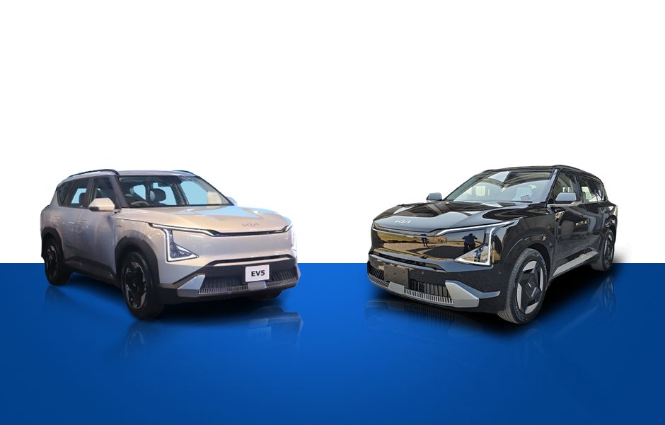 Kia Ev5 Base Variant Vs. Top Line Variant A Sci Fi