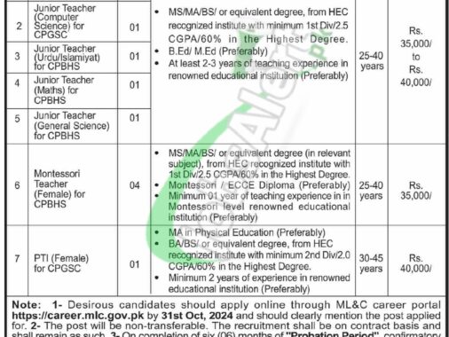 Rewrite This Title With Different Wordingcantonment Board Peshawar Jobs 2024