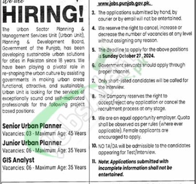 Rewrite This Title With Different Wordingurban Unit Punjab Jobs February