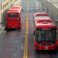 Lahore Metro Bus Service Temporarily Down Amid Political Protest