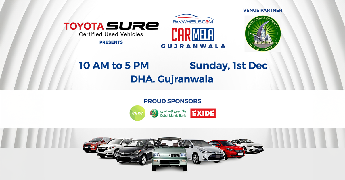 Pakwheels' First Gujranwala Car Mela Happening Soon