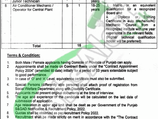 Rewrite This Title With Different Wordingjinnah Hospital Lahore Jobs 2024