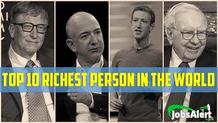 Rewrite This Title With Different Wordingtop Ten Richest Billionaires In