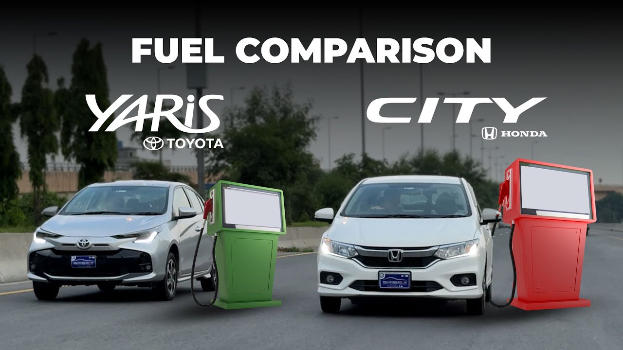 Best Fuel Average Kis Ki? Honda City Vs. Toyota Yaris?