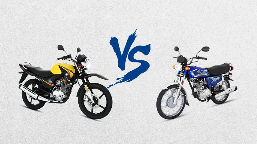 Cg 125 Winter Blue Vs. Ybr Mango Yellow New